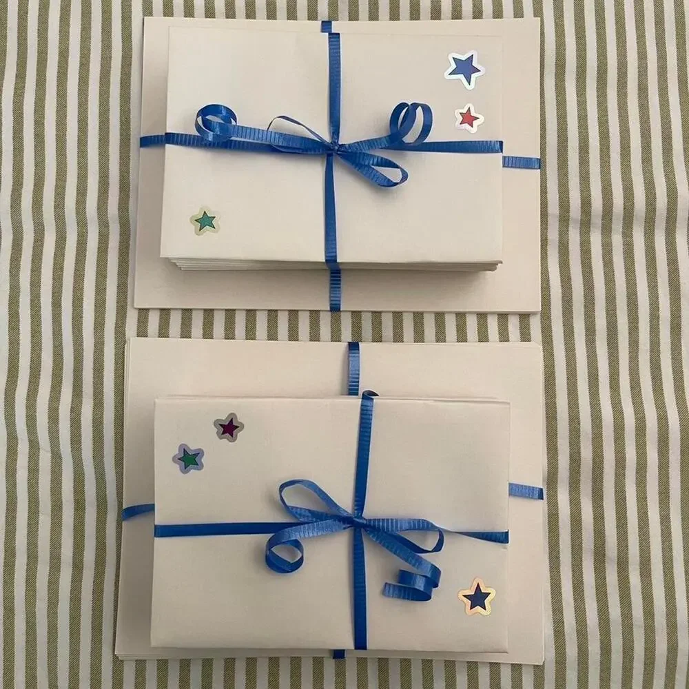 Pen Pal Letter Writing Set 30 Letters Stationery Bundle with Stickers 💌